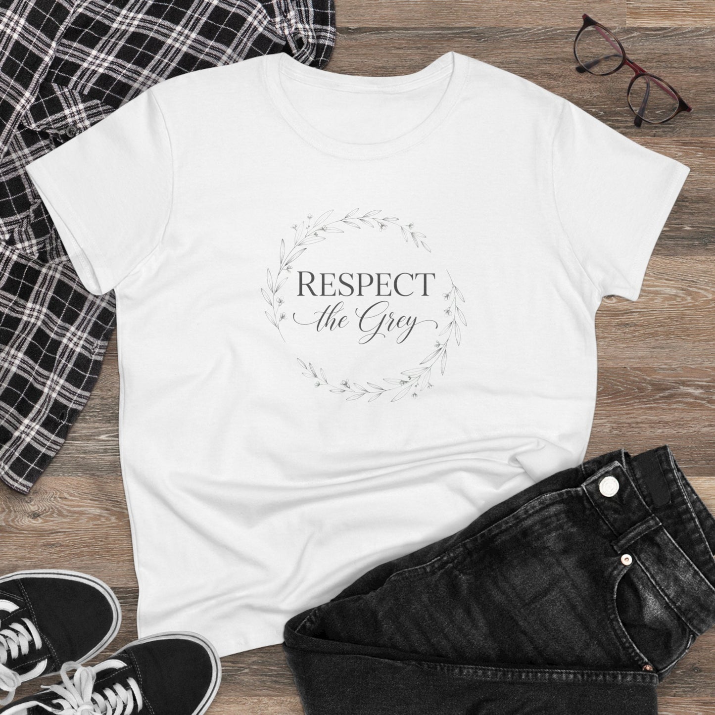 Respect the Gray — Women's Graphic Tee