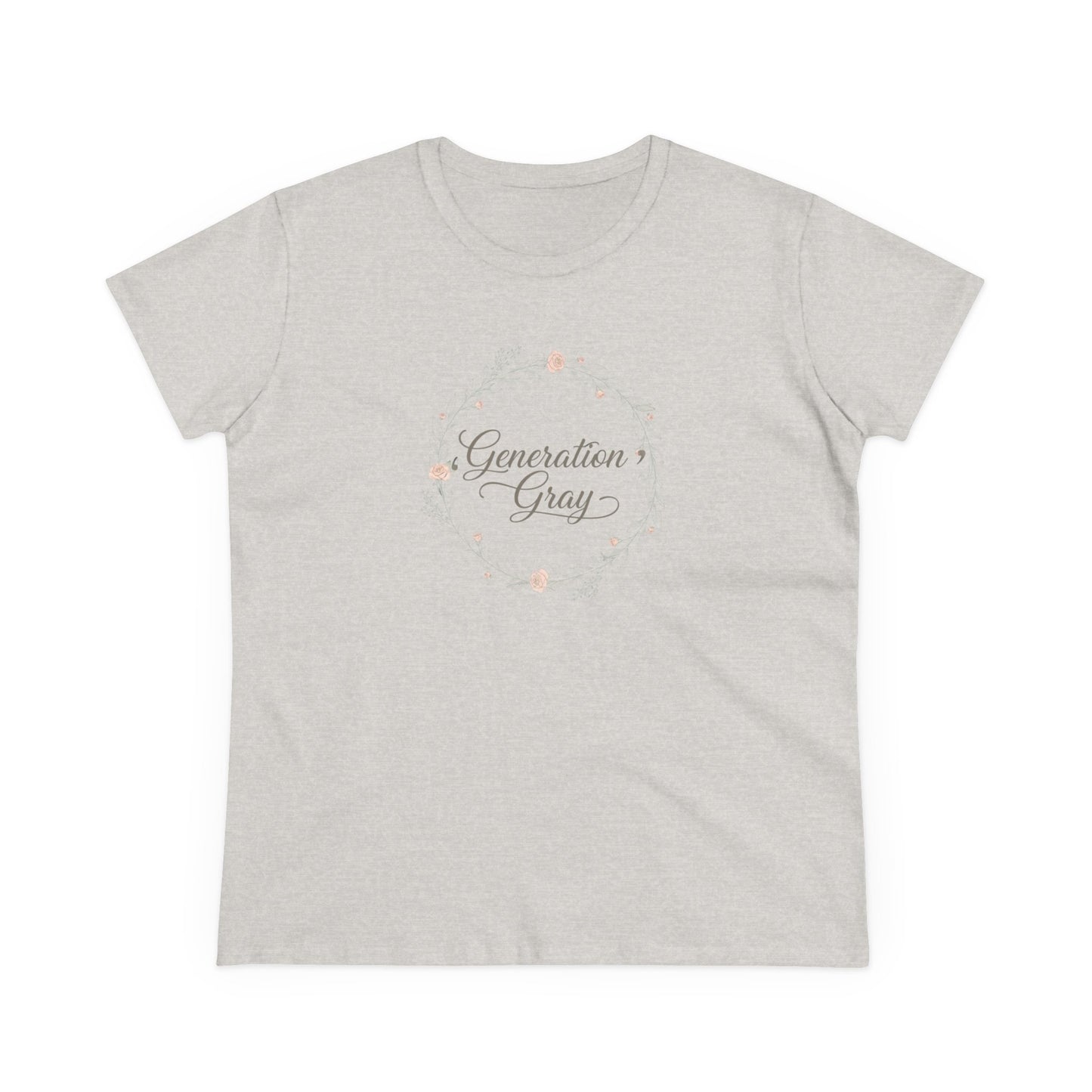 Generation Gray Floral Tee — Women's Tribute T‑Shirt