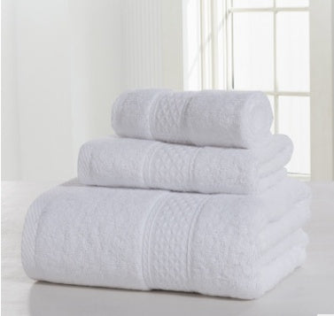 Cotton soft double-sided thickening towel skin-friendly bath towel beauty salon bath towel set