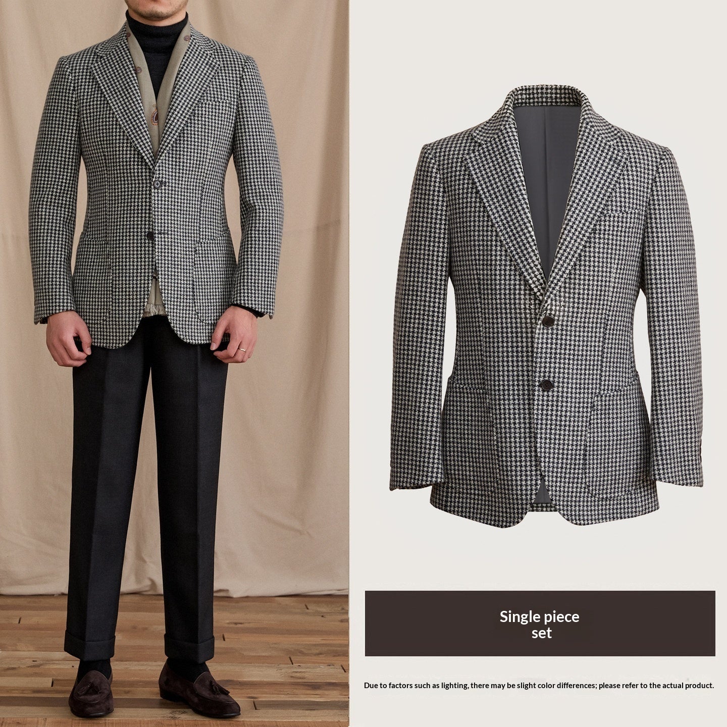 New Wool Suit Jacket Casual Mens