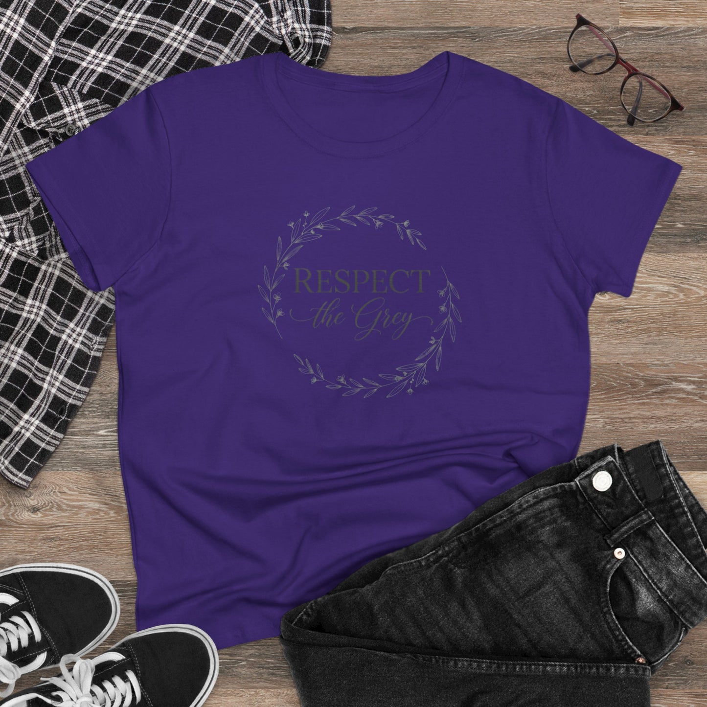 Respect the Gray — Women's Graphic Tee