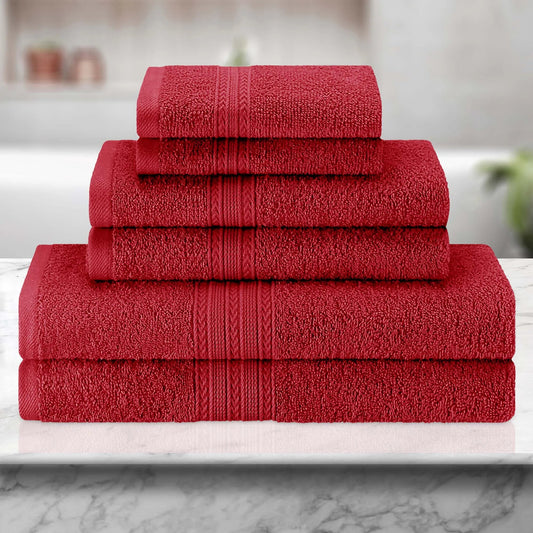 Superior Eco-Friendly 6-Piece Towel Set – Soft, Absorbent, and Sustainable