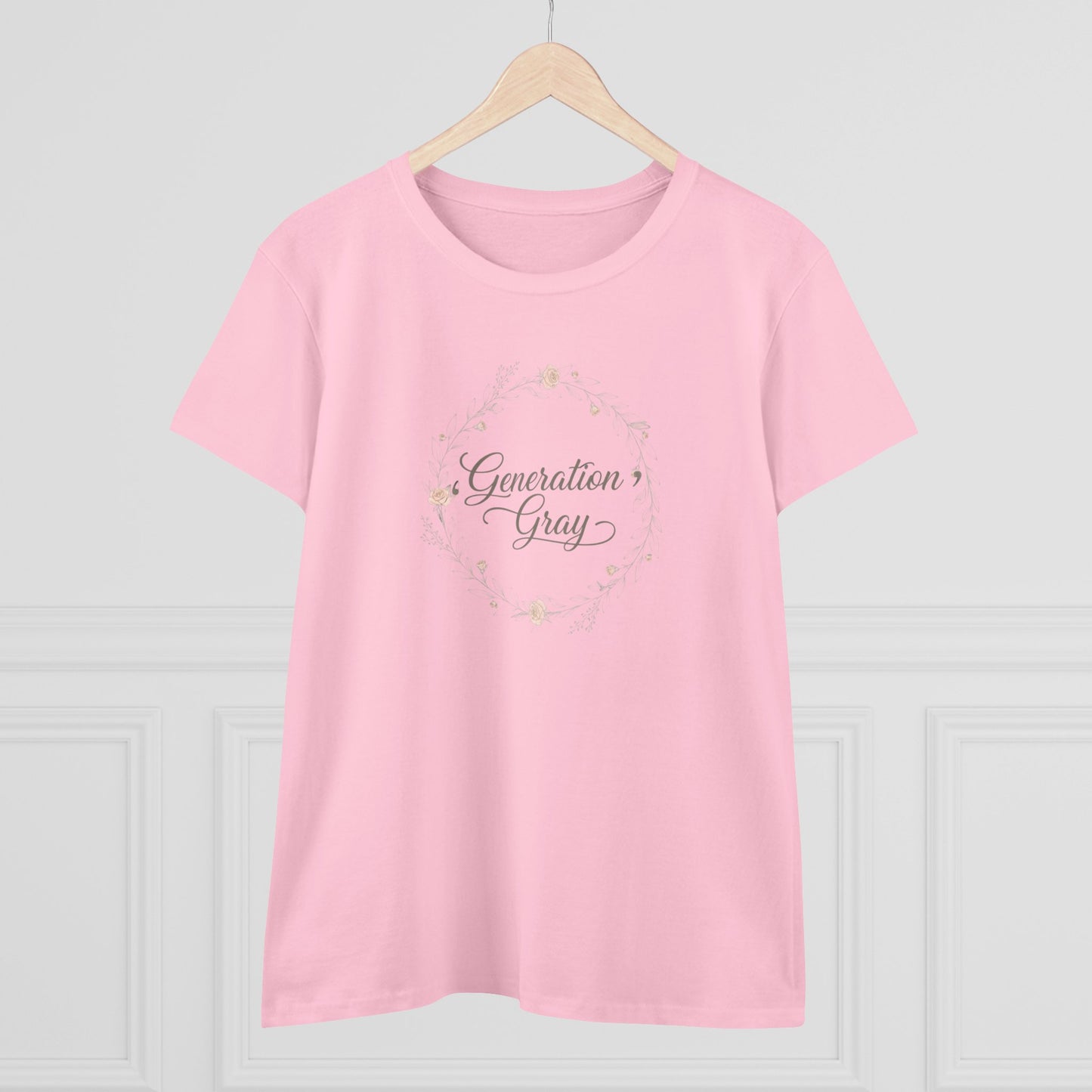 Generation Gray Floral Tee — Women's Tribute T‑Shirt