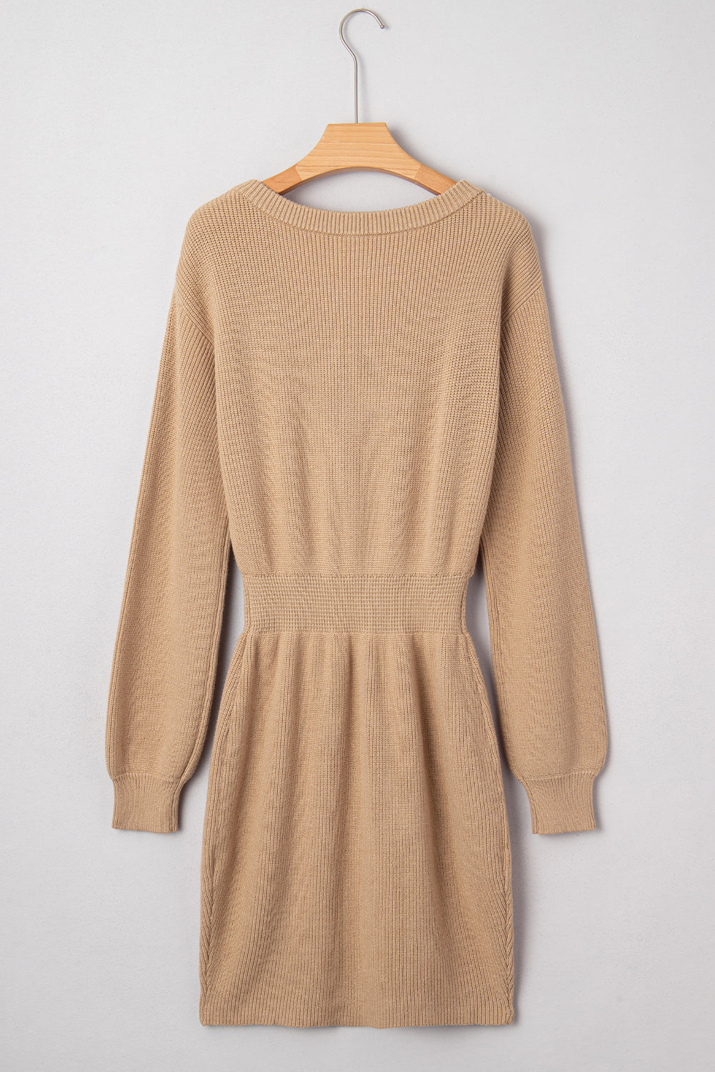Zariah Embellished Keyhole Ribbed Sweater