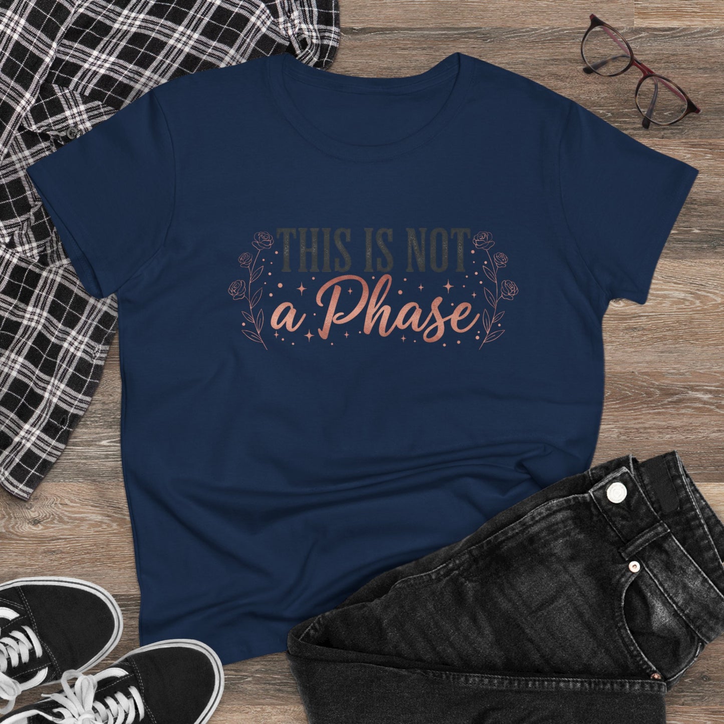 This Is Not a Phase Women's Tee — Feminist Empowerment Graphic Shirt