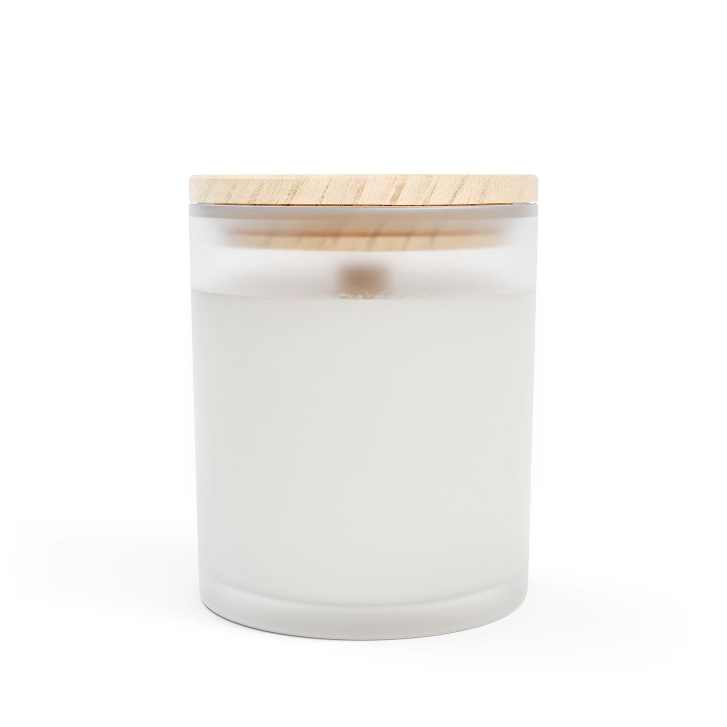 Frosted Glass Candle, 11oz Graysitive