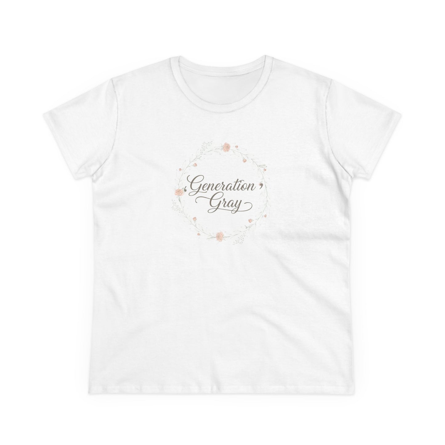 Generation Gray Floral Tee — Women's Tribute T‑Shirt