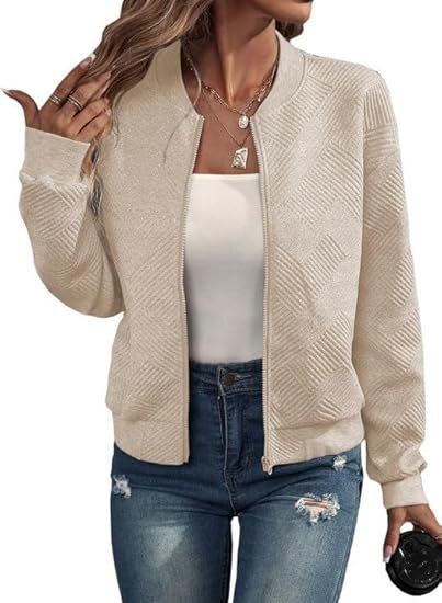 Zipper Pocket Casual Long Sleeve Jacket