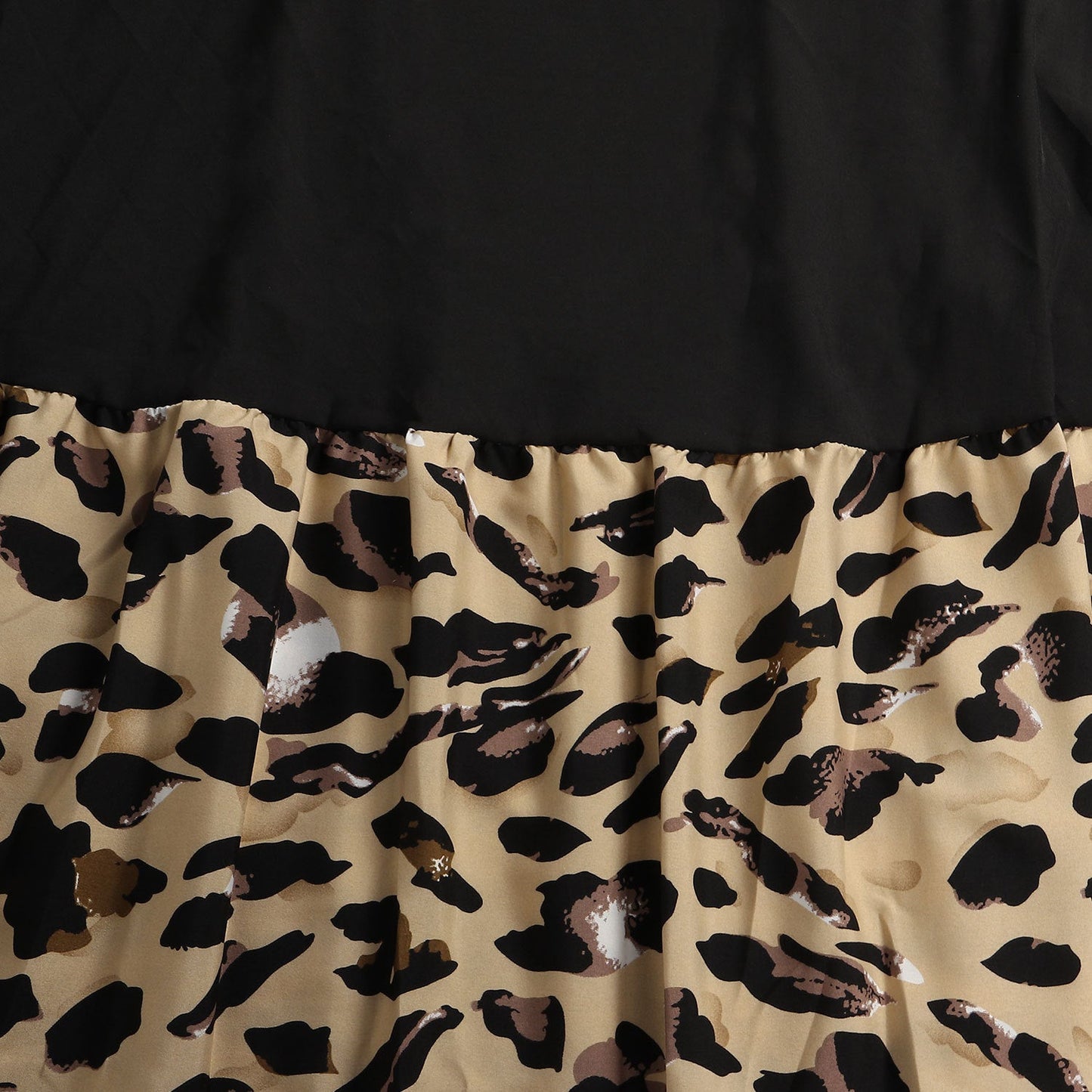 American Large Print Maxi Dress