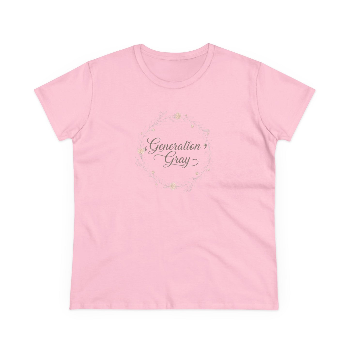 Generation Gray Floral Tee — Women's Tribute T‑Shirt
