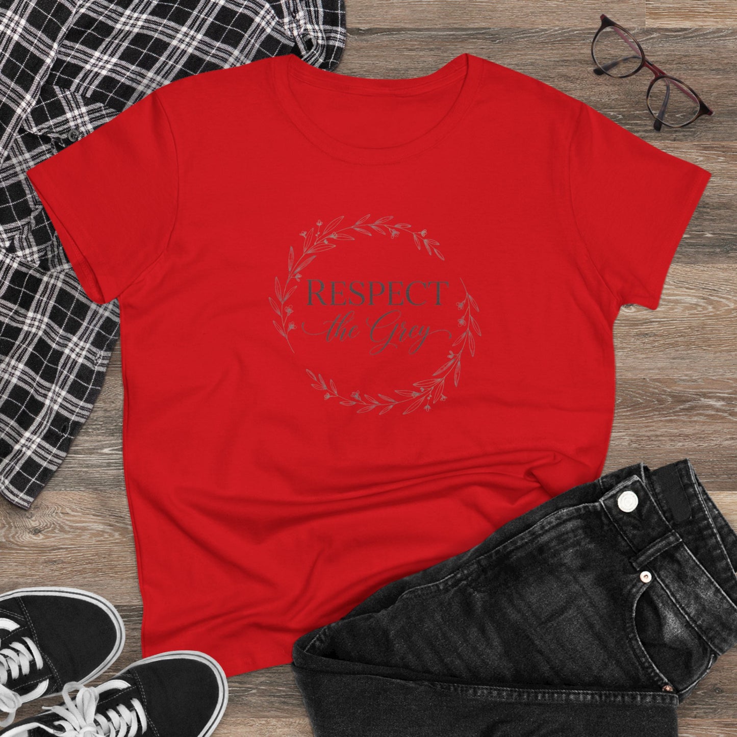 Respect the Gray — Women's Graphic Tee