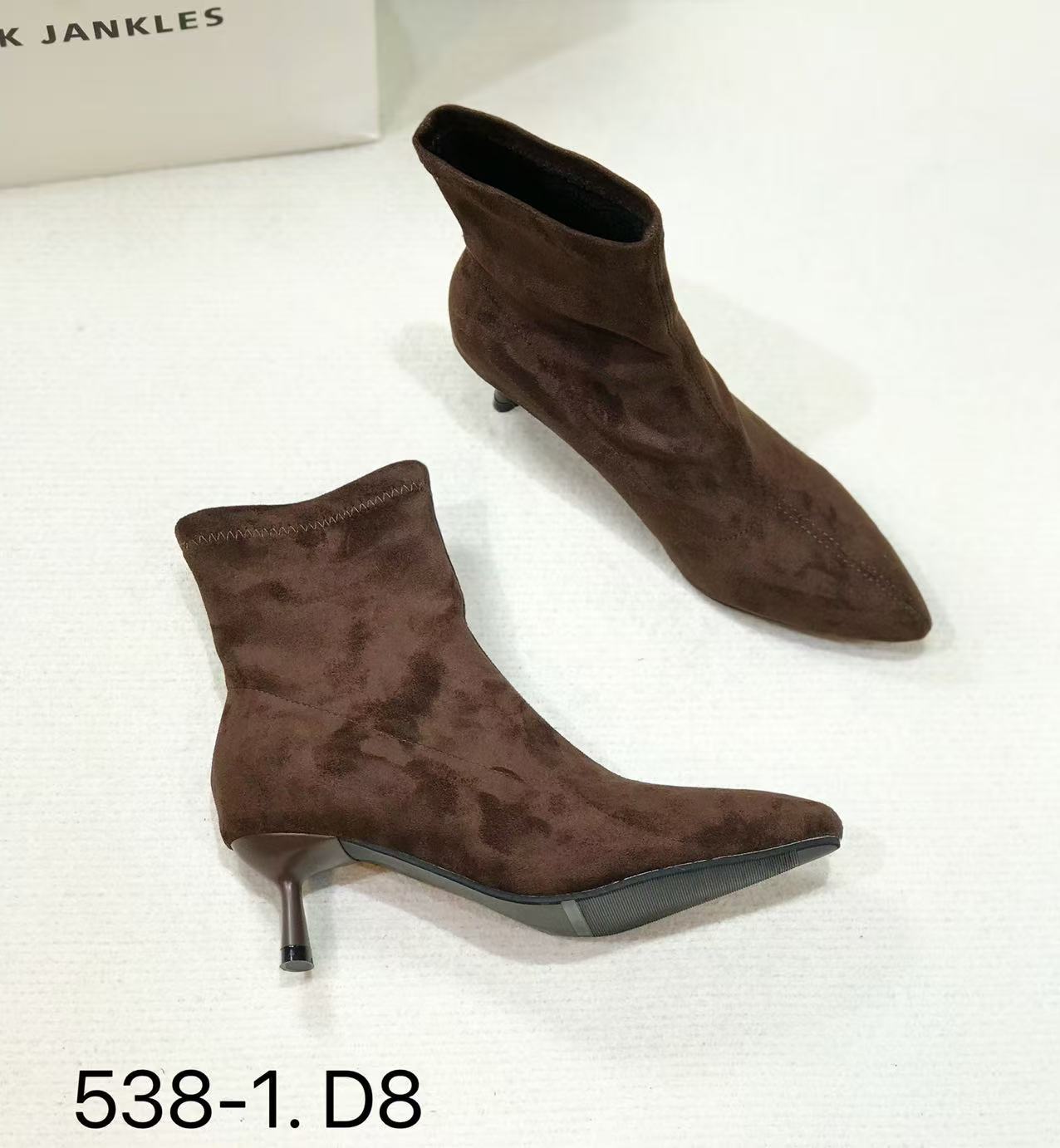 Small Ankle Boots Pointed Toe Fashion Boots Martin Boots