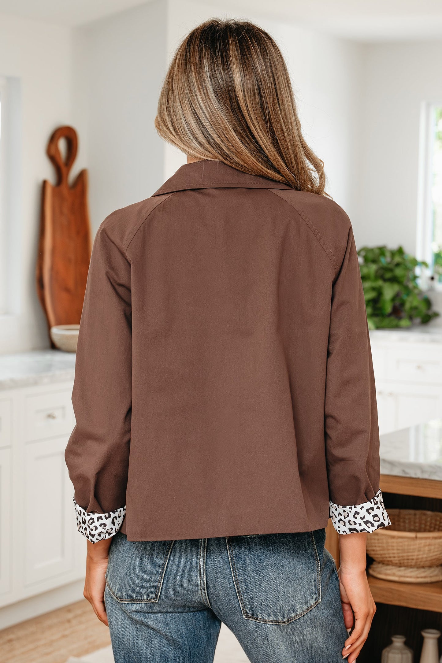 Zaniyah Liner Patchwork Chic Jacket