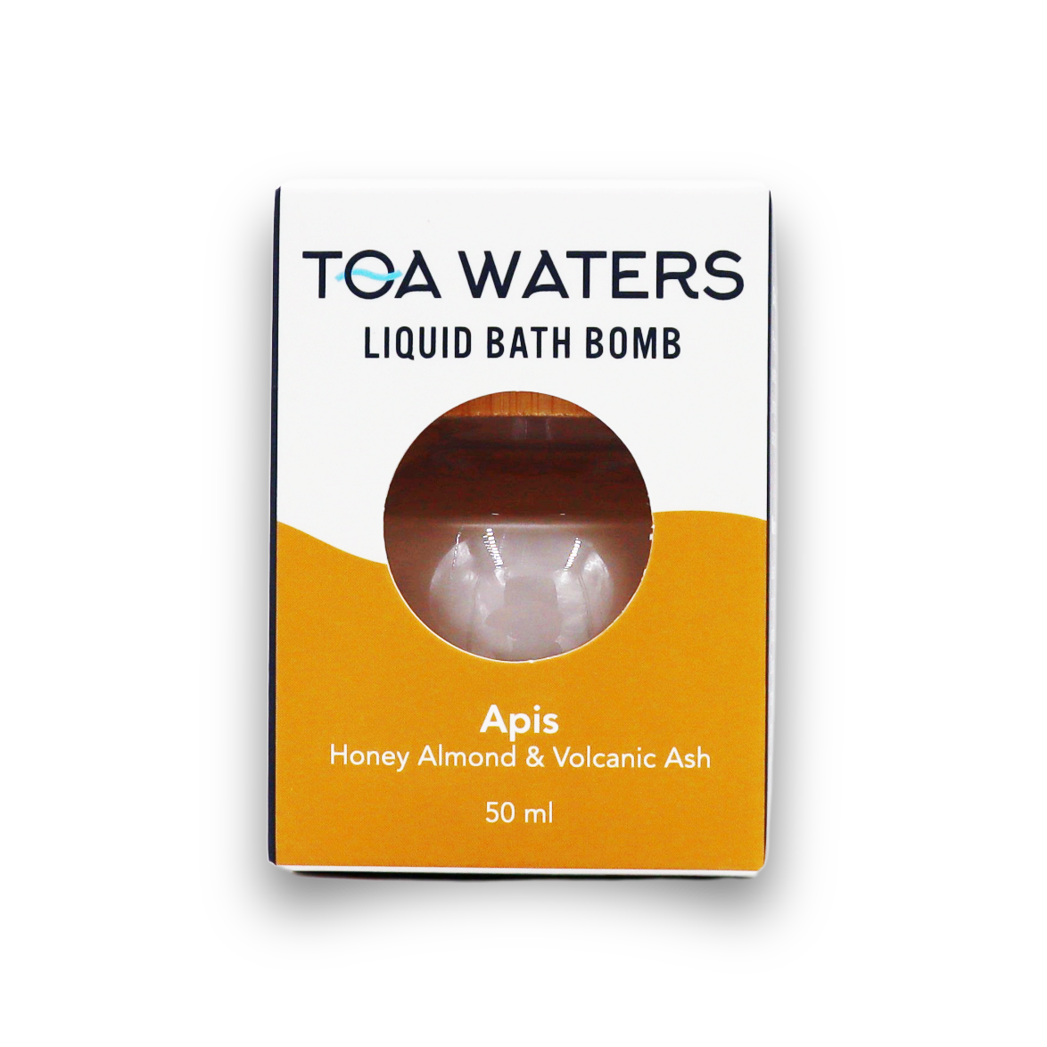 Apis Liquid Bath Bomb - Honey Almond and Volcanic Ash