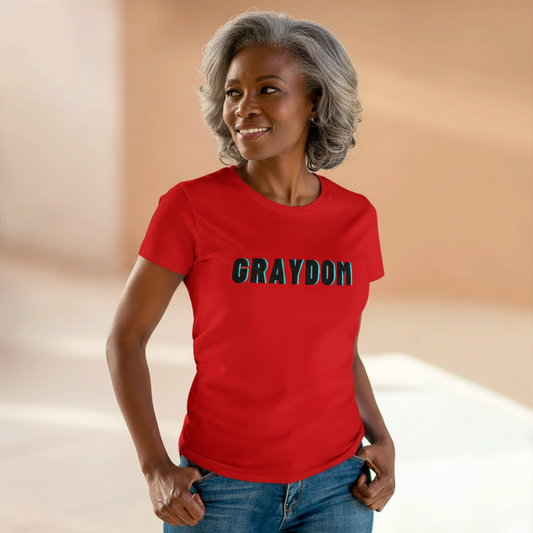 Graydom Women's Midweight Cotton Tee Graydom
