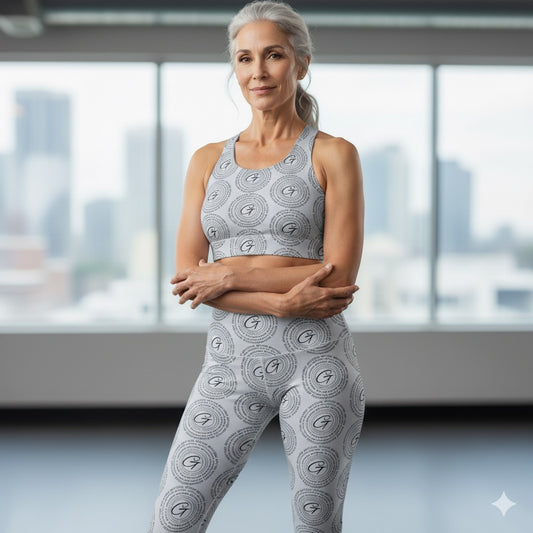 High Waisted Yoga Leggings (AOP)