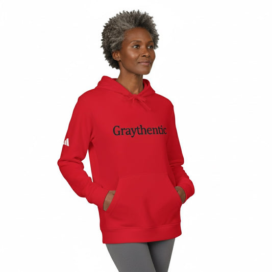 adidas Unisex Fleece Hoodie "Graythentic"