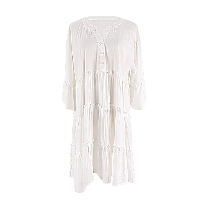 Seaside Vacation Bikini Swimsuit Blouse