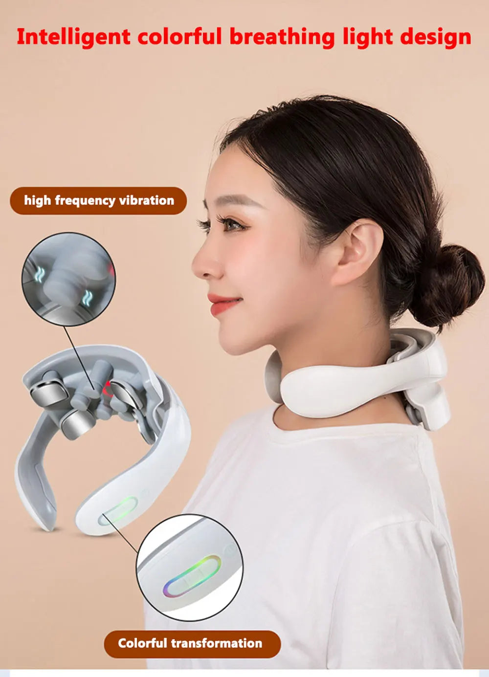Smart Neck Massage Instrument Portable Shoulder Neck
