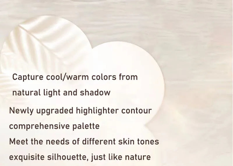 Judydoll Facial Highlighter Makeup Palette Face Lasting