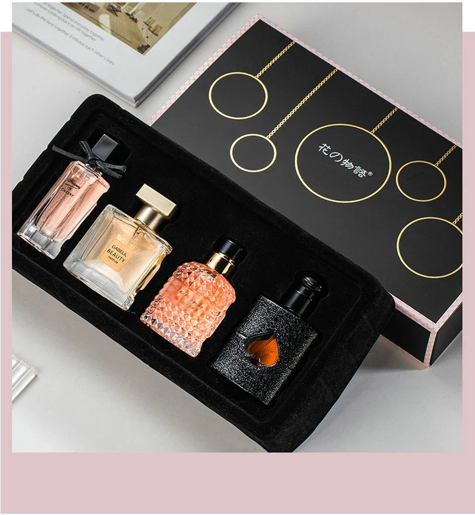 Gift Box Four Piece Set Women Perfume Spray 105ml