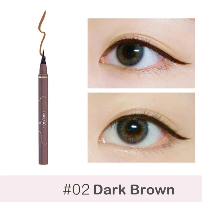 Judydoll Ultra-fine Liquid Eyeliner Pen Matte Lying