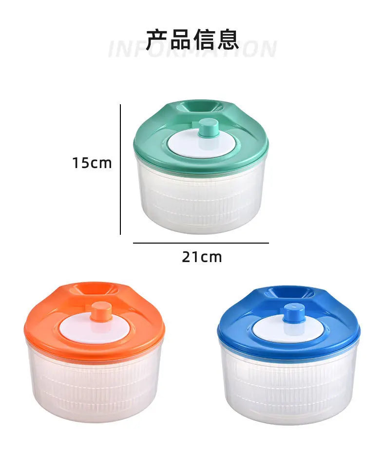 New Vegetables Dryer Salad Spinner Fruits Basket