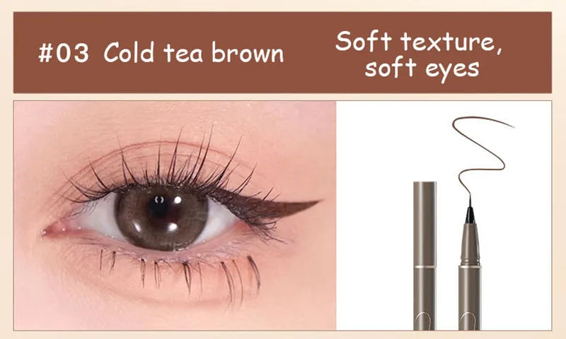 Judydoll Ultra-fine Liquid Eyeliner Pen Matte Lying