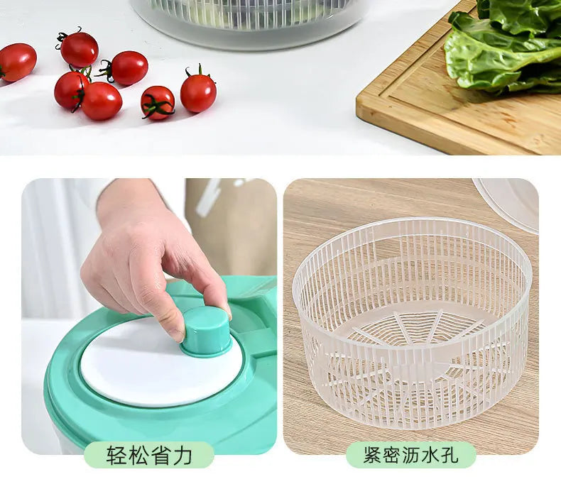 New Vegetables Dryer Salad Spinner Fruits Basket