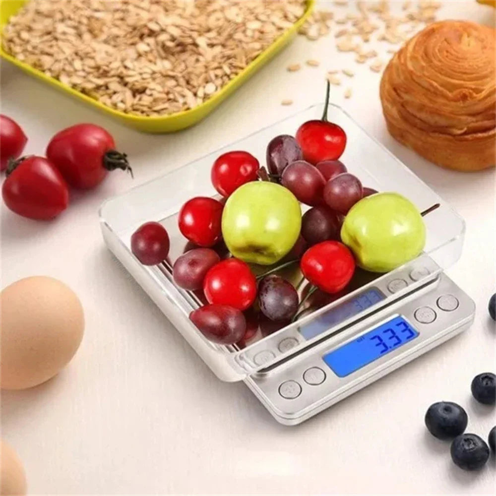 Digital Kitchen Scale Mini Pocket Stainless Steel Precision
