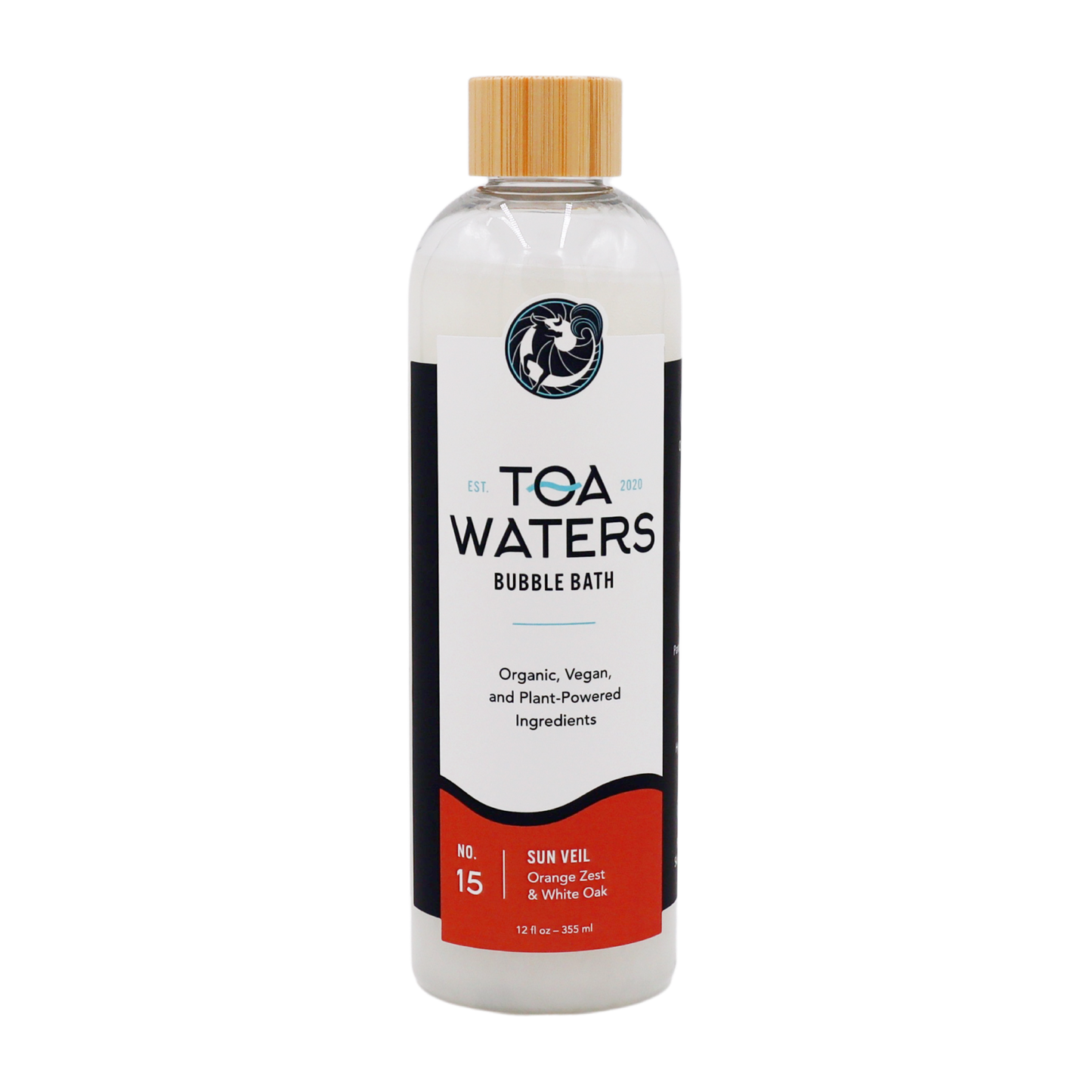 Sun Veil Bubble Bath - Orange Zest and White Oak