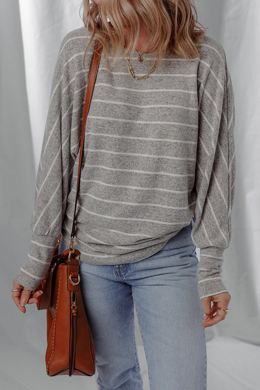 Bella Stripe Dolman Sleeve Top