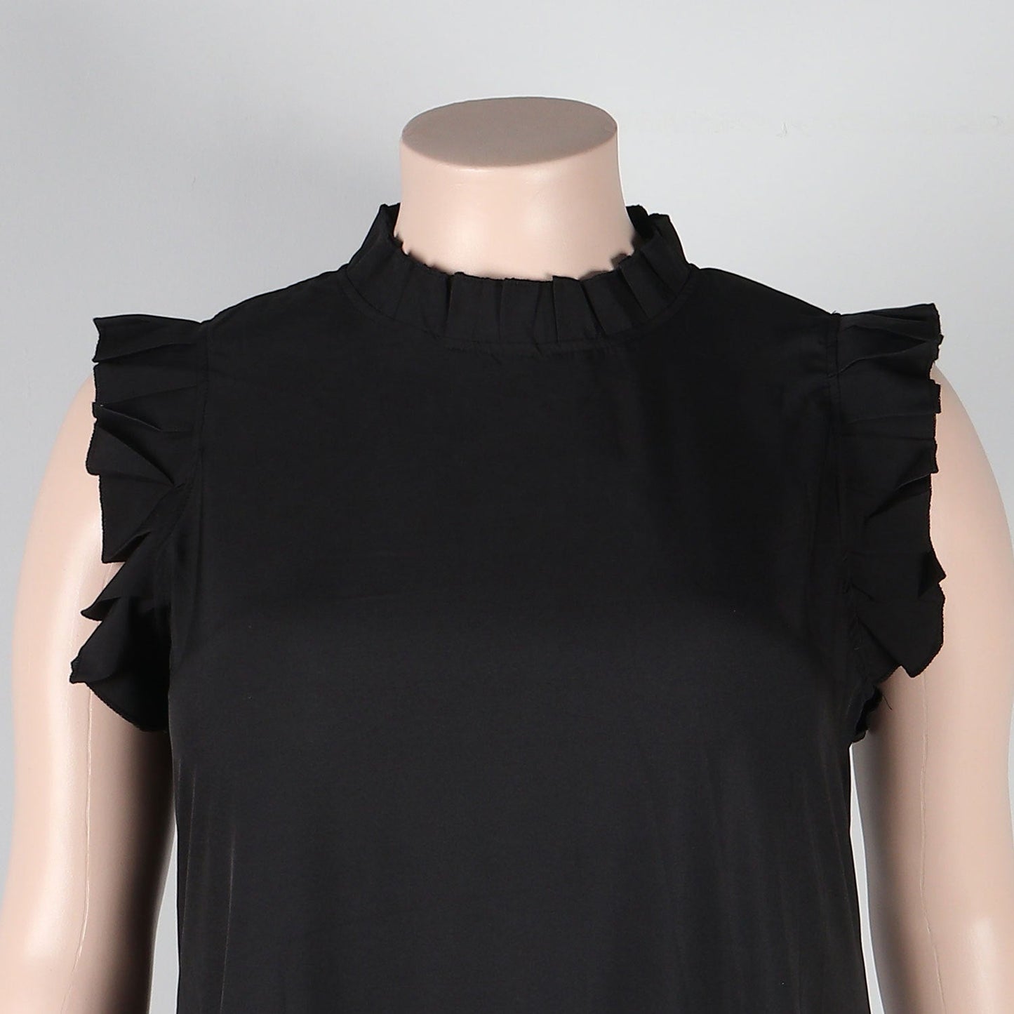 American Large Print Maxi Dress