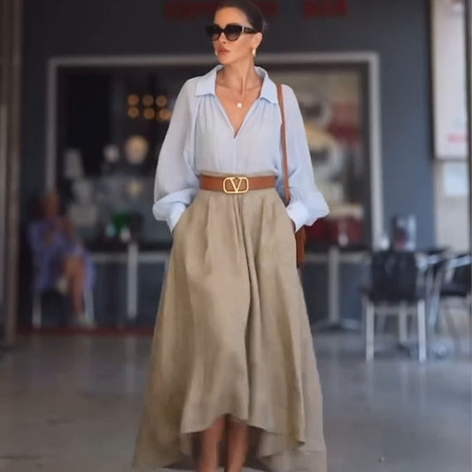 Simple Temperament Skirt