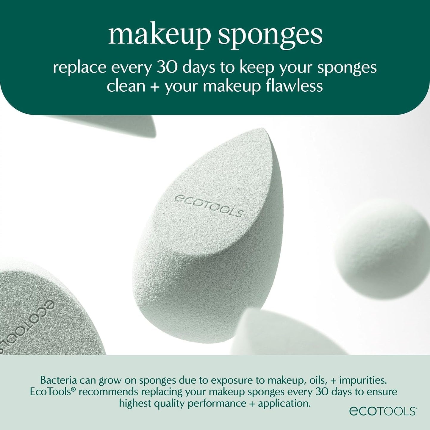 EcoTools Bioblender Compostable Makeup Sponge — Flawless Blending Meets Sustainability