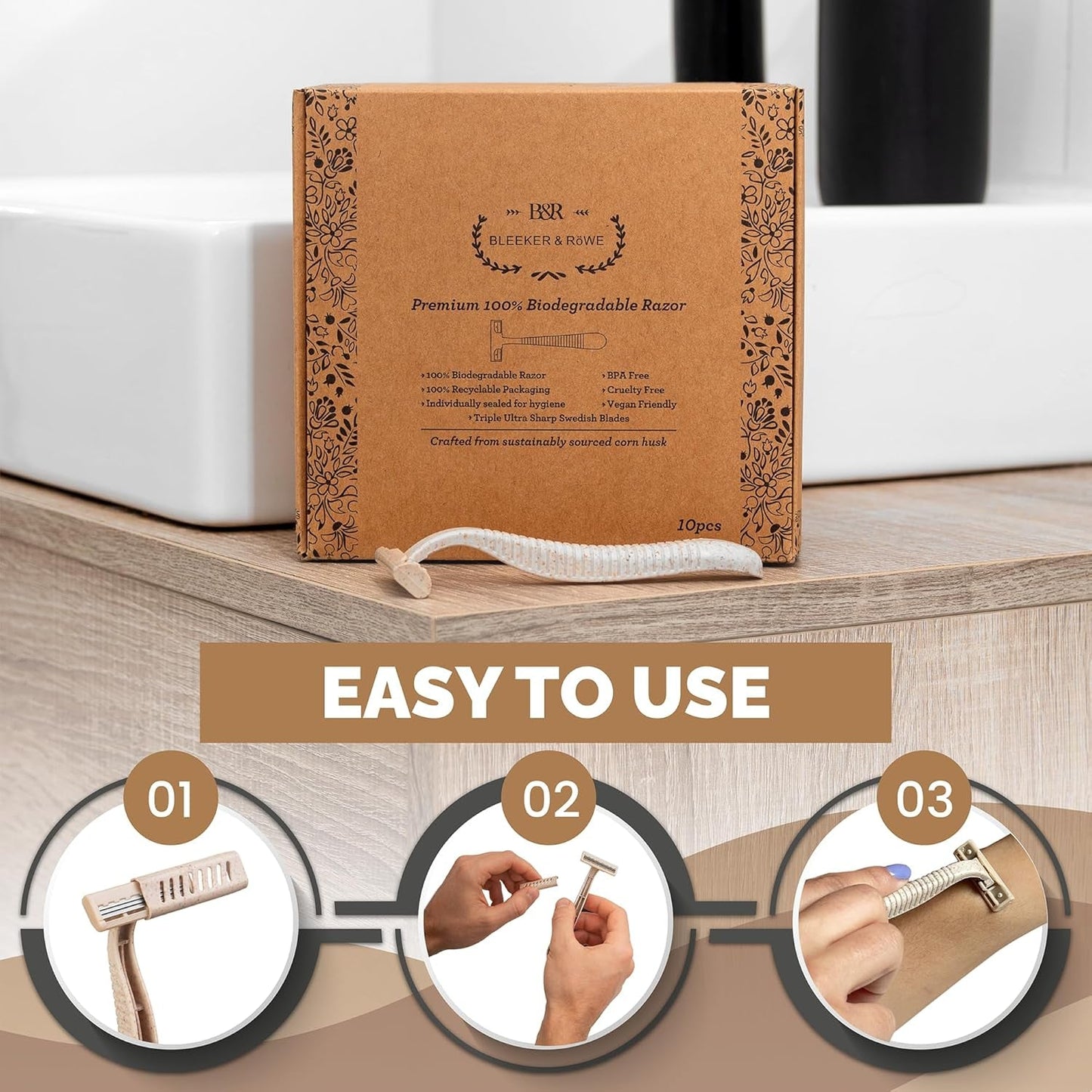 Eco-Friendly Disposable Razor – Sustainable Shaving Made Simple