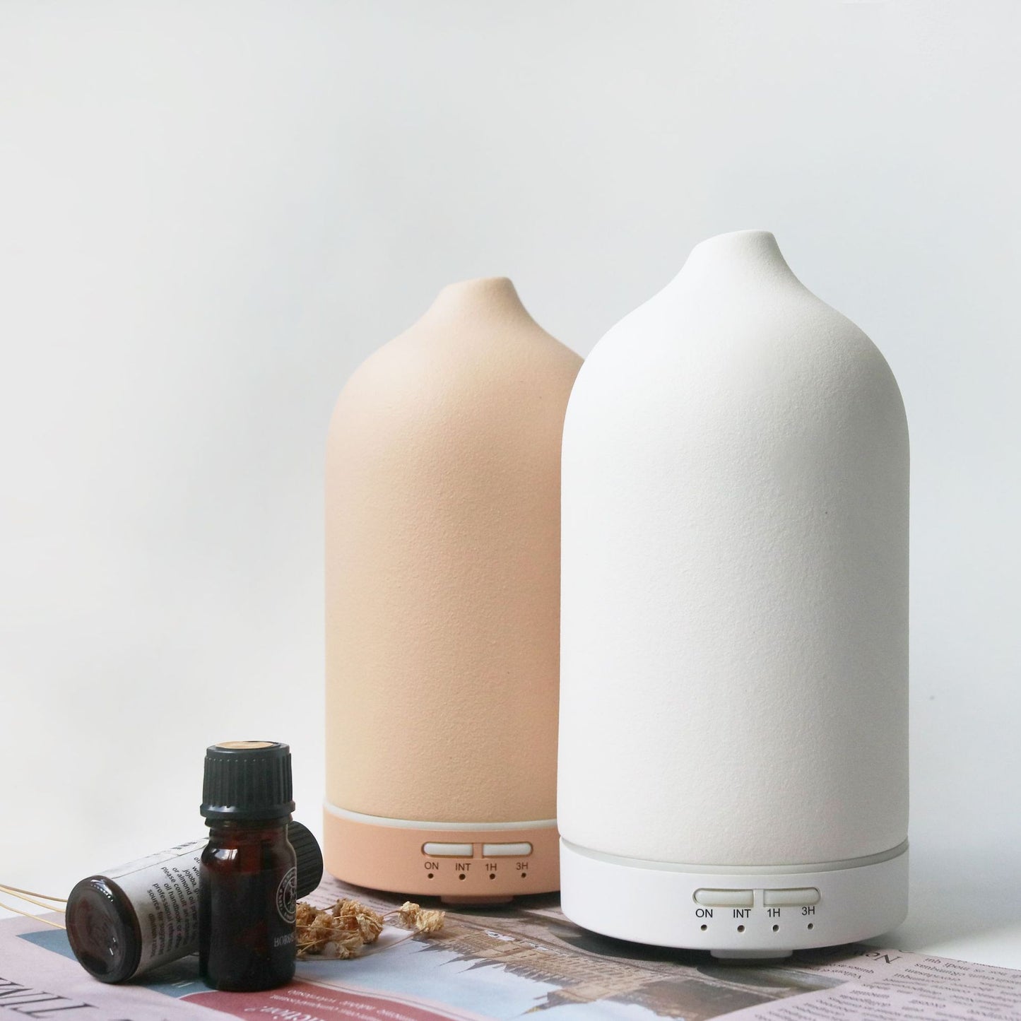 5 Colors Ceramic Aroma Ultrasonic Diffusers Ceramic Humidifier