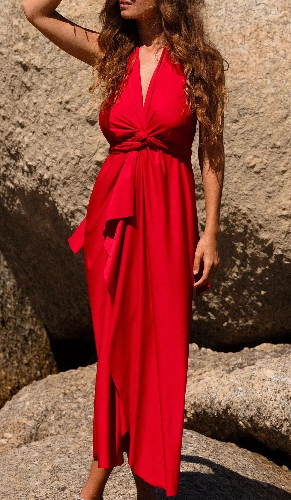 Tube Top Halter Backless Dress