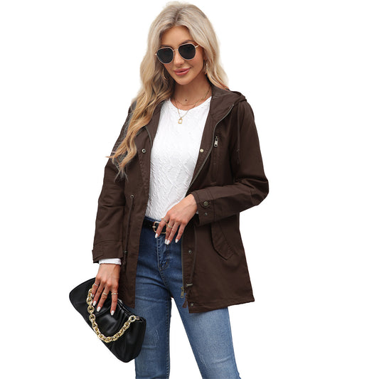 New Cotton Anorak Women's Spring And Autumn Coat