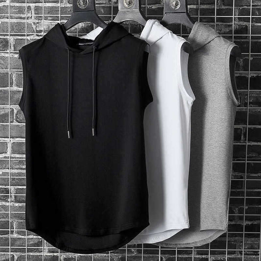Sleeveless Vest Top Men's Casual T-Shirt
