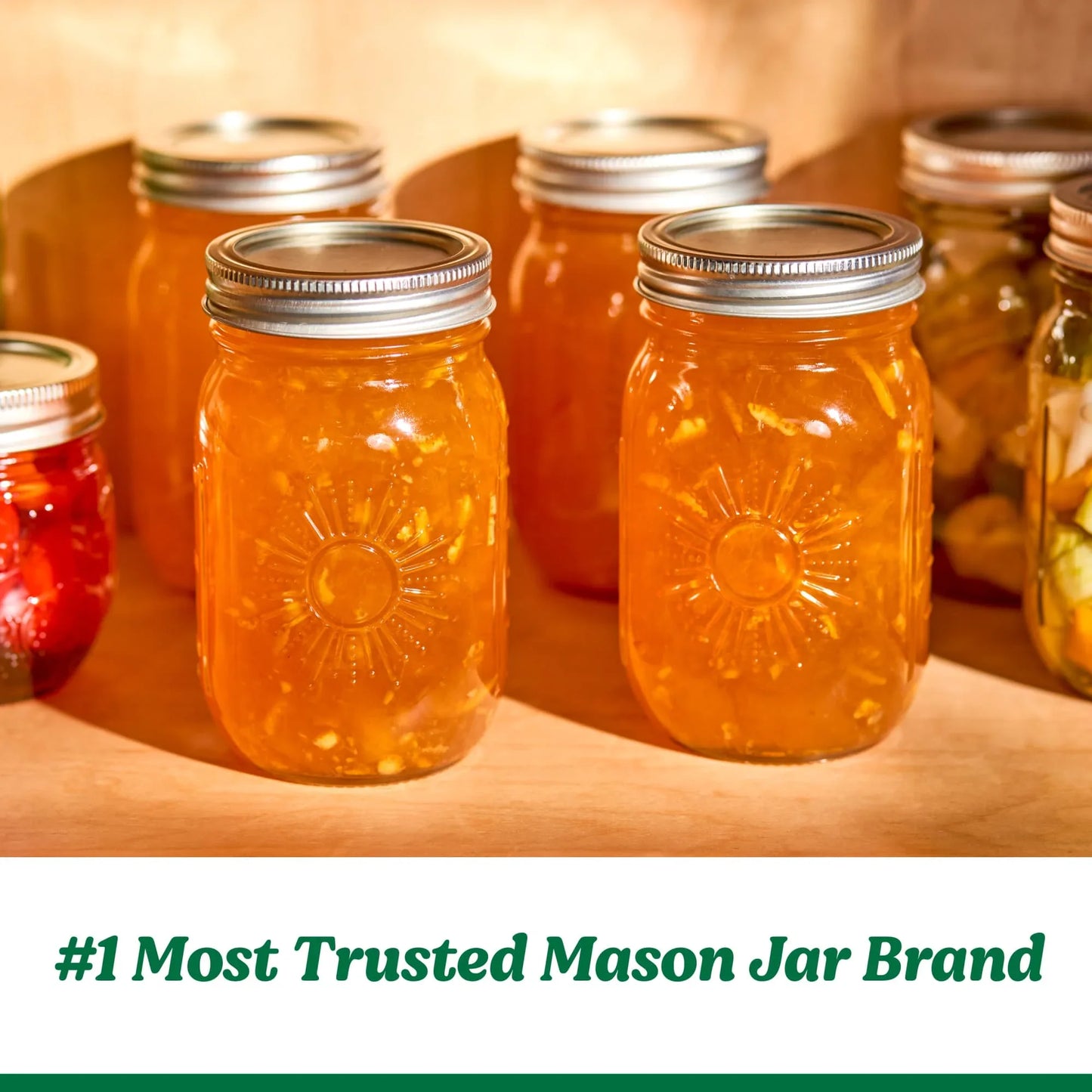 Limited Edition Ball Sunshine Keepsake Mason Jars 16 Oz, 4 Count